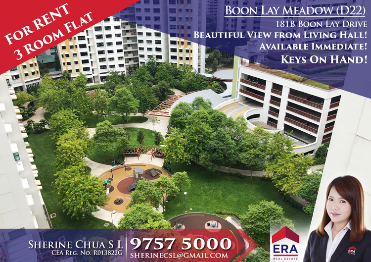 Blk 181B Boon Lay Drive (Jurong West), HDB 3 Rooms #172481212